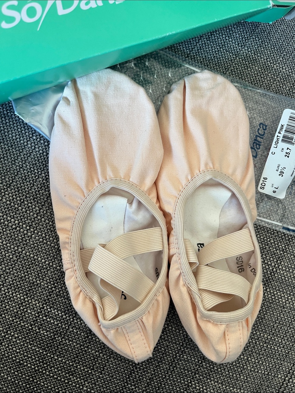 Canvas ballet shoes 🩰